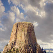 Devils Tower National Monument Wyoming Poster