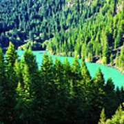 Diablo Lake - Cascades Mountains Poster