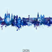 Dijon France Skyline #41 Poster