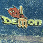 Dodge Demon Logo Poster