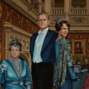 Downton Abbey Painting 1 Poster