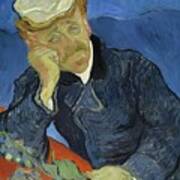 Dr Paul Gachet By Vincent Van Gogh Poster