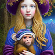 Dream Monkey Poster