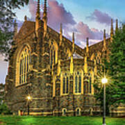 Duke Chapel At Durham Poster