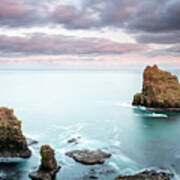 Duncansby Sea Stacks At Sunset Poster