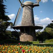 Dutch Windmill Poster