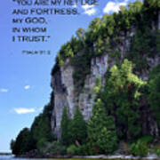 Eagle Bluff - Psalm 91 Poster