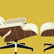 Eames Lounge Poster