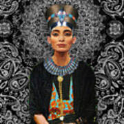 Egyptian Queen Nefertiti T-shirt Poster