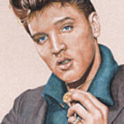 Elvis In Color #6 Poster