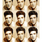 Elvis Presley - Music Heroes Series Poster