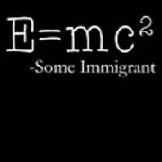 Emc2 Some Immigrant Poster