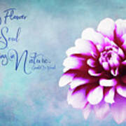 Every Flower Is A Soul Poster
