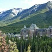 Fairmont Banff Springs Hotel Poster