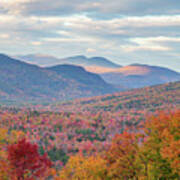 Fall Mountains Poster