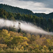 Fall Over The Klamath River Poster