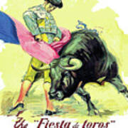 Fiesta De Toros Poster