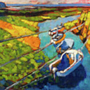 Fishing Boats Scotland Poster