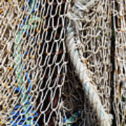 Fishing Nets And Ropes Poster
