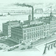 Fitger Brewing Co Lithograph Poster