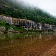 Foggy Buffalo River Poster