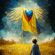 For The Children Of Ukraine Poster