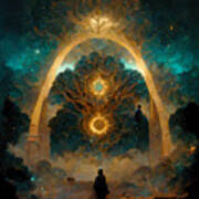Forest Gate I - Oryginal Artwork By Vart. Poster