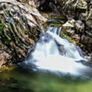 Franconia Notch Waterfall 3f Nh 20 Poster