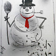 Frosty The Snowman Poster