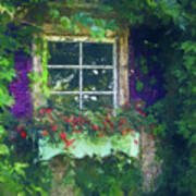 Garden Window Poster
