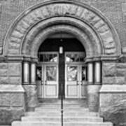 Gettysburg College Glatfelter Hall Entry Poster