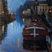 Ghent, Evening 1903 Poster