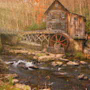 Glade Creek Grist Mill Poster