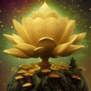 Golden Lotus Poster