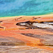 Grand Prismatic Spring Yellowstone Vertical Poster