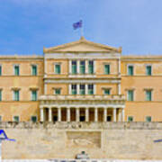 Greek Parliament And Tomb Of The Unknown Soldier Poster