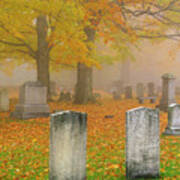 Greenlawn Cemetery - Mount Vernon New Hampshire Poster