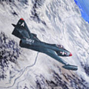 Grumman F9f-2b Panther Poster