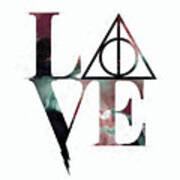 Harry Potter Love Always Watercolor Ii Poster