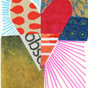 Heart Collage #52 Poster