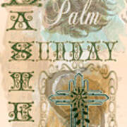 Holy Week Palm Sunday And Easter Poster