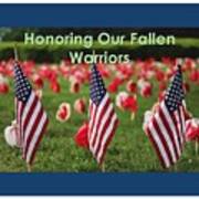 Honoring Our Fallen Warriors Poster