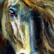 Horse Study #1 Poster