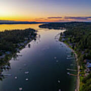 Horsehead Bay Sunset Poster