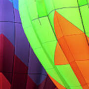 Hot Air Balloons Up Close Poster