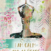 I Am Calm And At Peace Poster