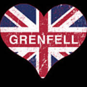 I Love Grenfell Poster