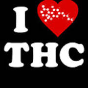 I Love Thc Weed 420 Poster