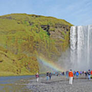 Iceland Waterfalls Poster