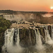 Iguazu Sunset Poster